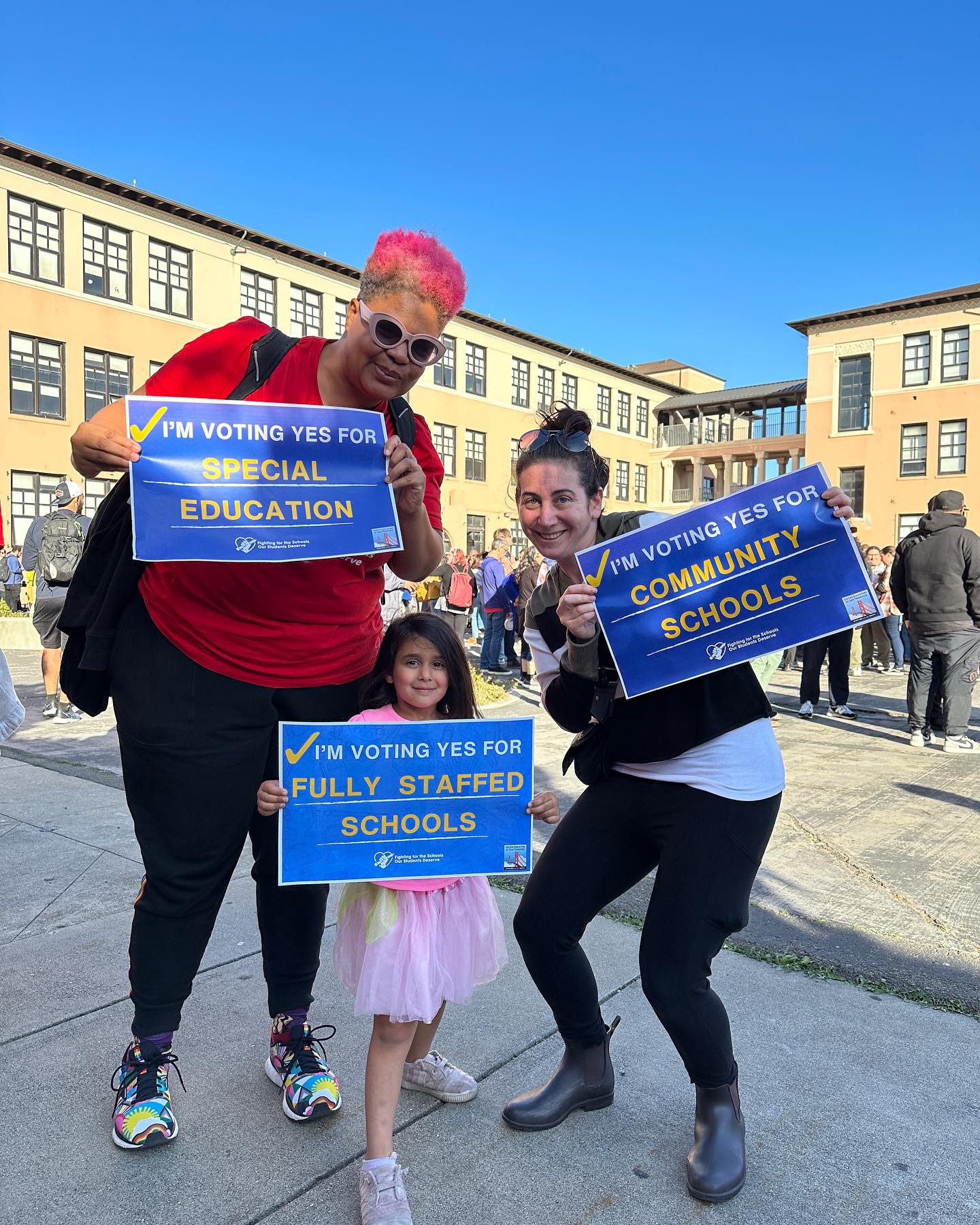 UESF members were committed to each other and ready to fight for better, authorizing a strike with a 97% vote